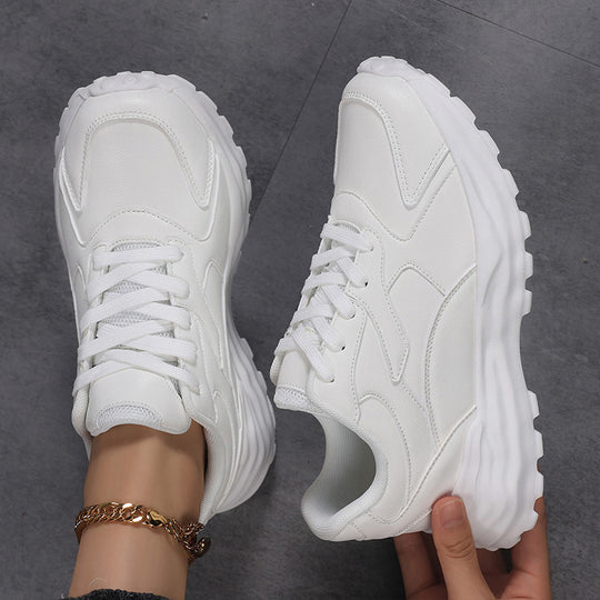 Damen Sportliche Sneaker mit federndem Dämpfungssystem und atmungsaktiver Oberfläche EB