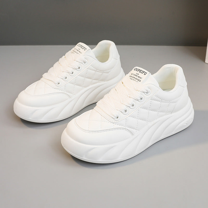 Damen modische Sneakers mit gepolstertem Sohlenprofil und stilvollem Obermaterial EB