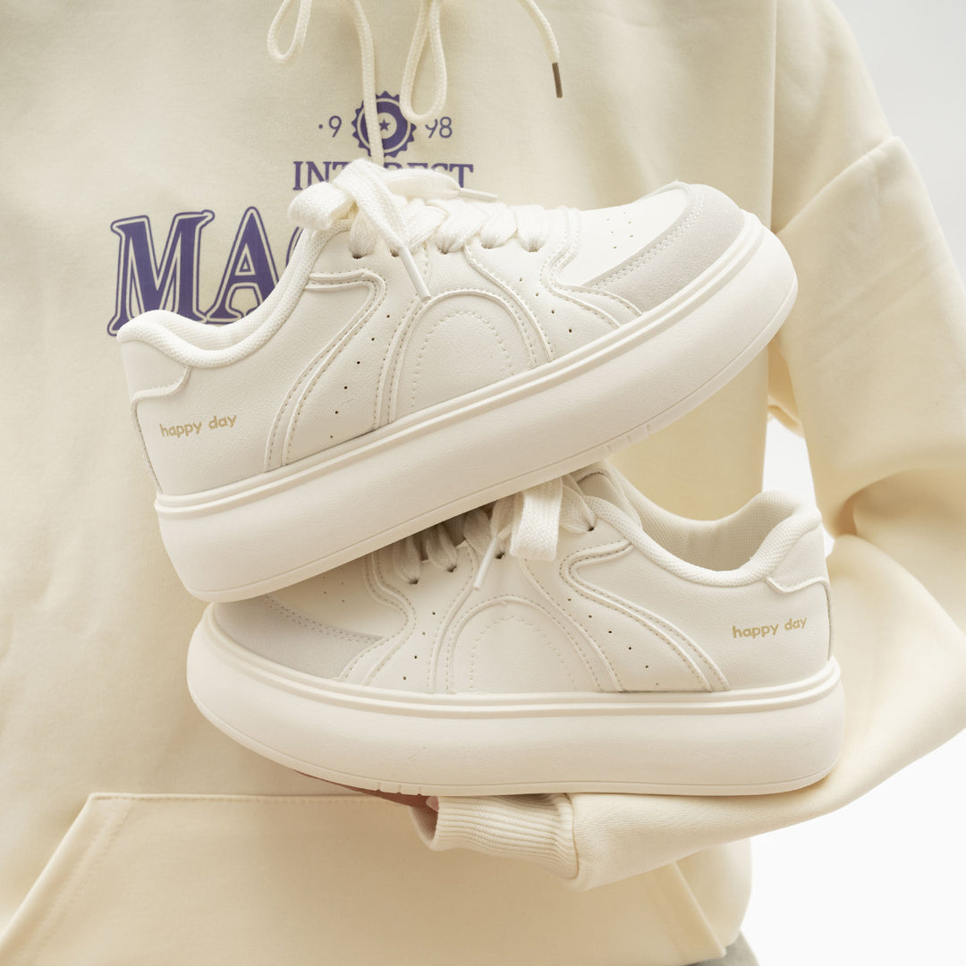 Damen Modische Sneakers mit lässigem Design und atmungsaktiver Oberflächentechnologie EB
