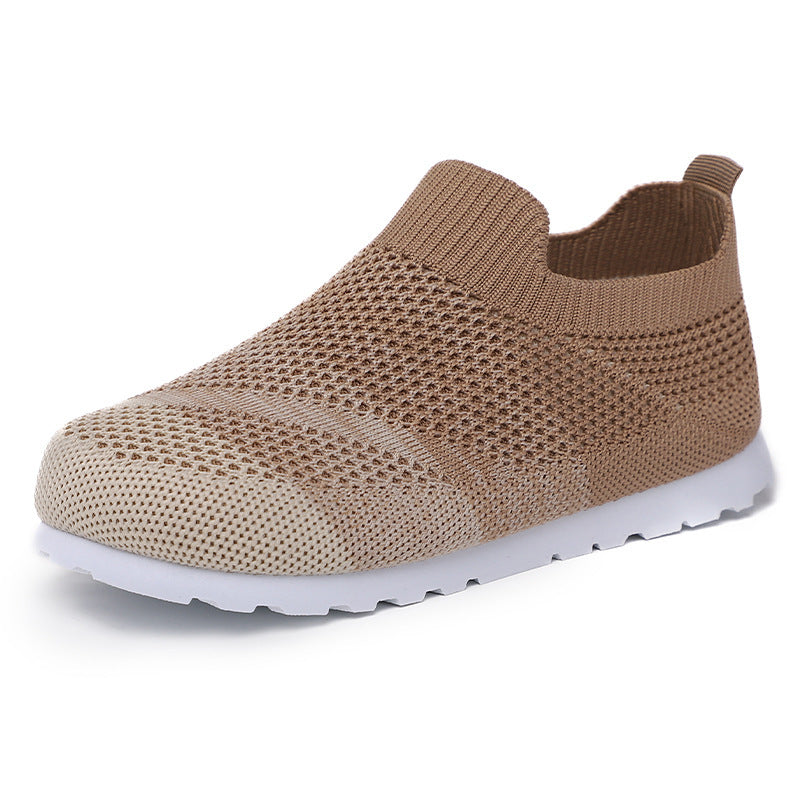 Damen Atmungsaktive Slip-On Sneakers mit flexiblem Obermaterial EB