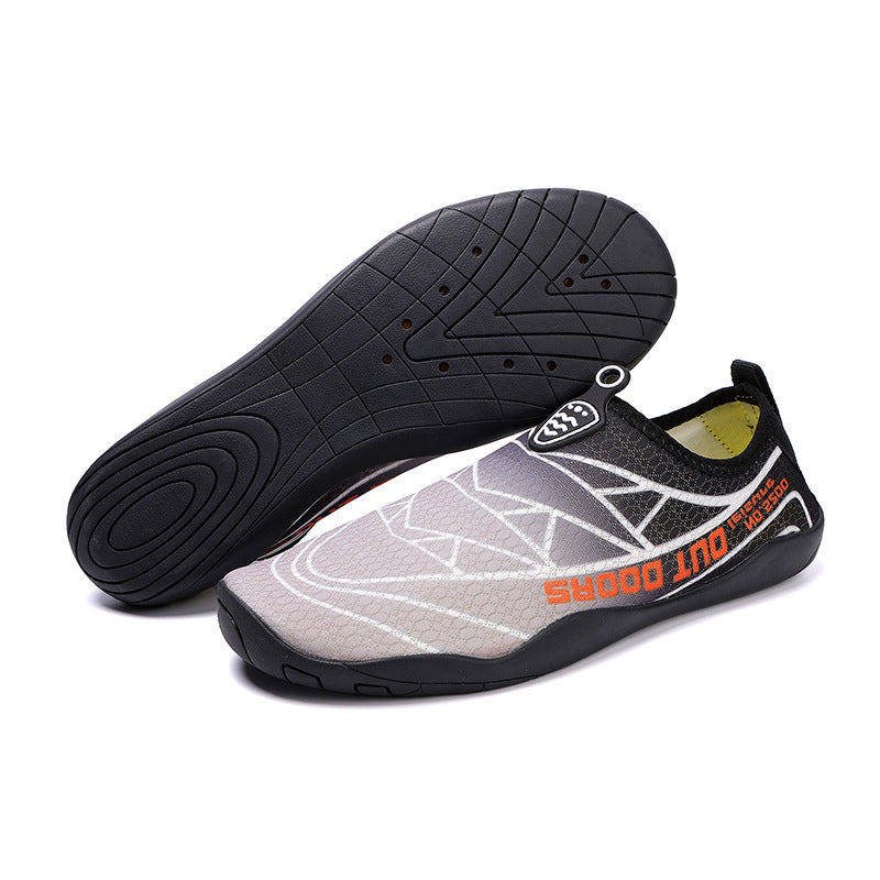 Damen Aqua-Freizeitschuhe mit elastischem Obermaterial und rutschfester Sohle EB