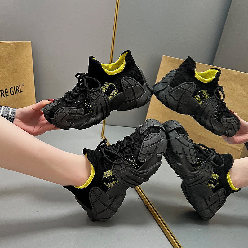 Damen sportliche Lauf-Sneaker mit dämpfender Sohle und flexiblem Design EB