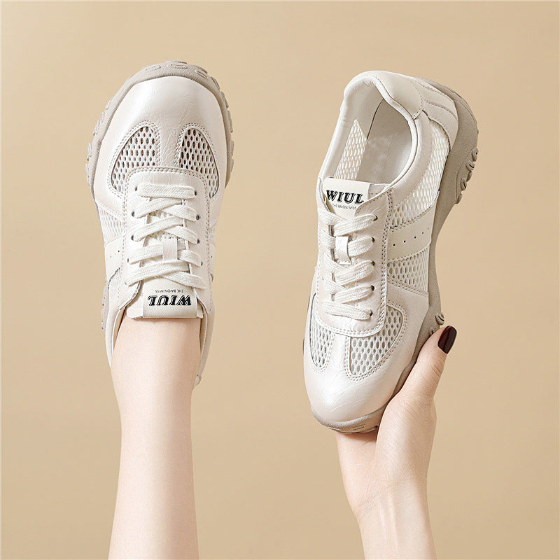 Damen Komfortable und atmungsaktive Freizeitsneaker mit rutschfester Sohle EB