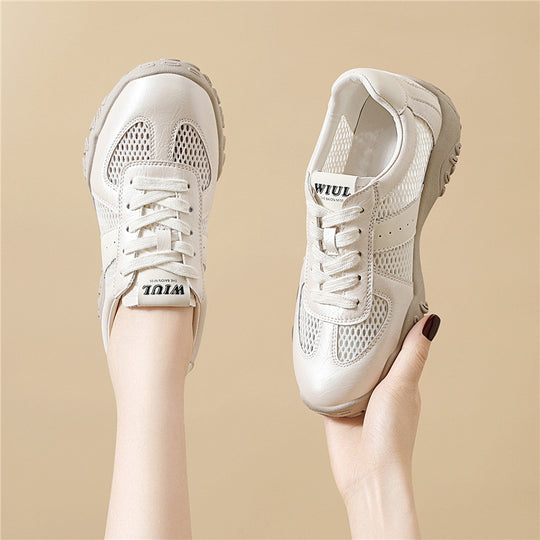Damen Komfortable und atmungsaktive Freizeitsneaker mit rutschfester Sohle EB