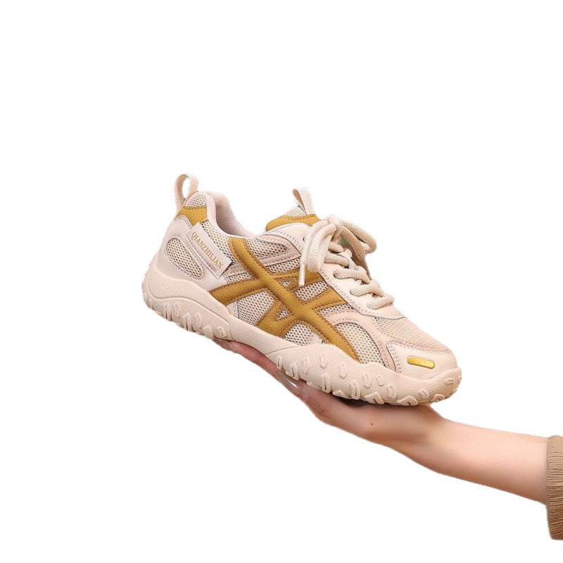 Damen Sportliche Laufschuhe mit atmungsaktiver Mesh-Oberfläche und rutschfester Sohle EB