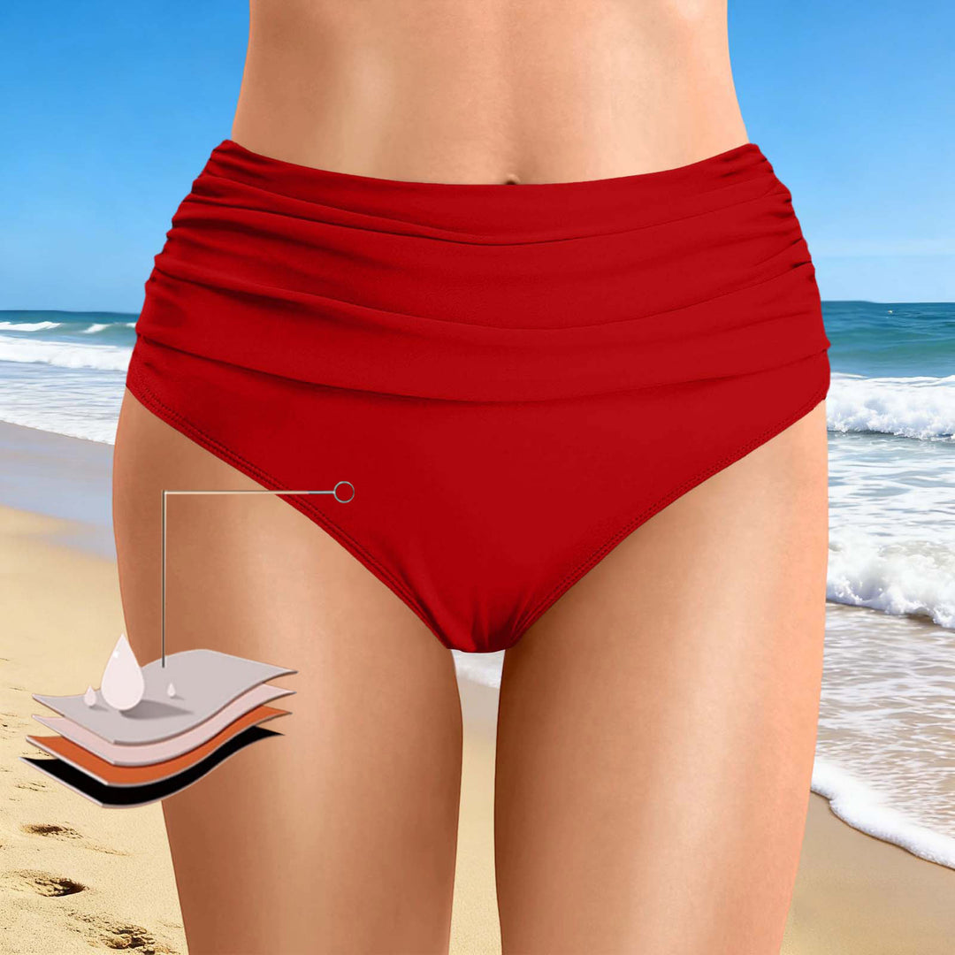Damen Hochtailliertes Bikini-Höschen mit schmeichelndem Design EB
