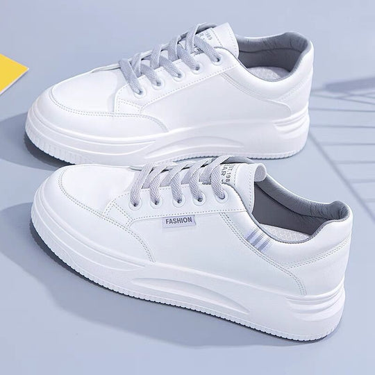 Damen Modische Freizeitschuhe mit dicker Laufsohle und bequemem Innenfutter EB
