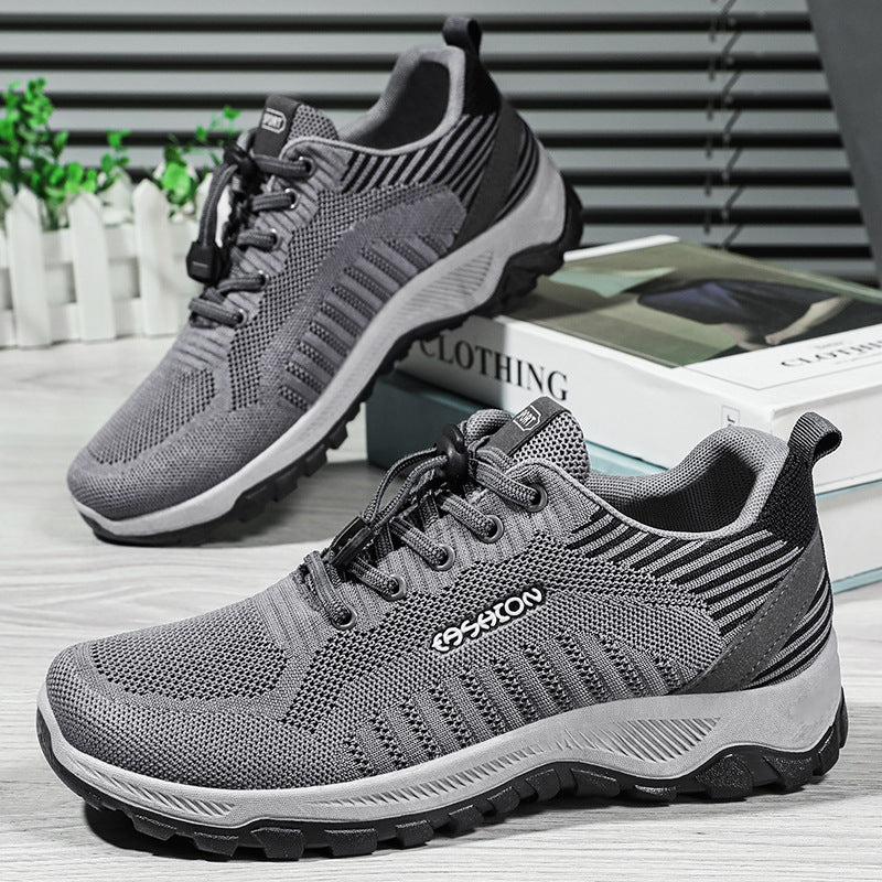 Damen Sportliche Mesh-Laufschuhe mit elastischem Schnürsystem EB