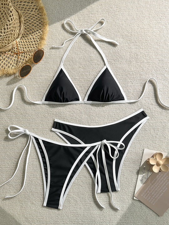 Damen Triangel-Bikini mit eleganter Bindung EB