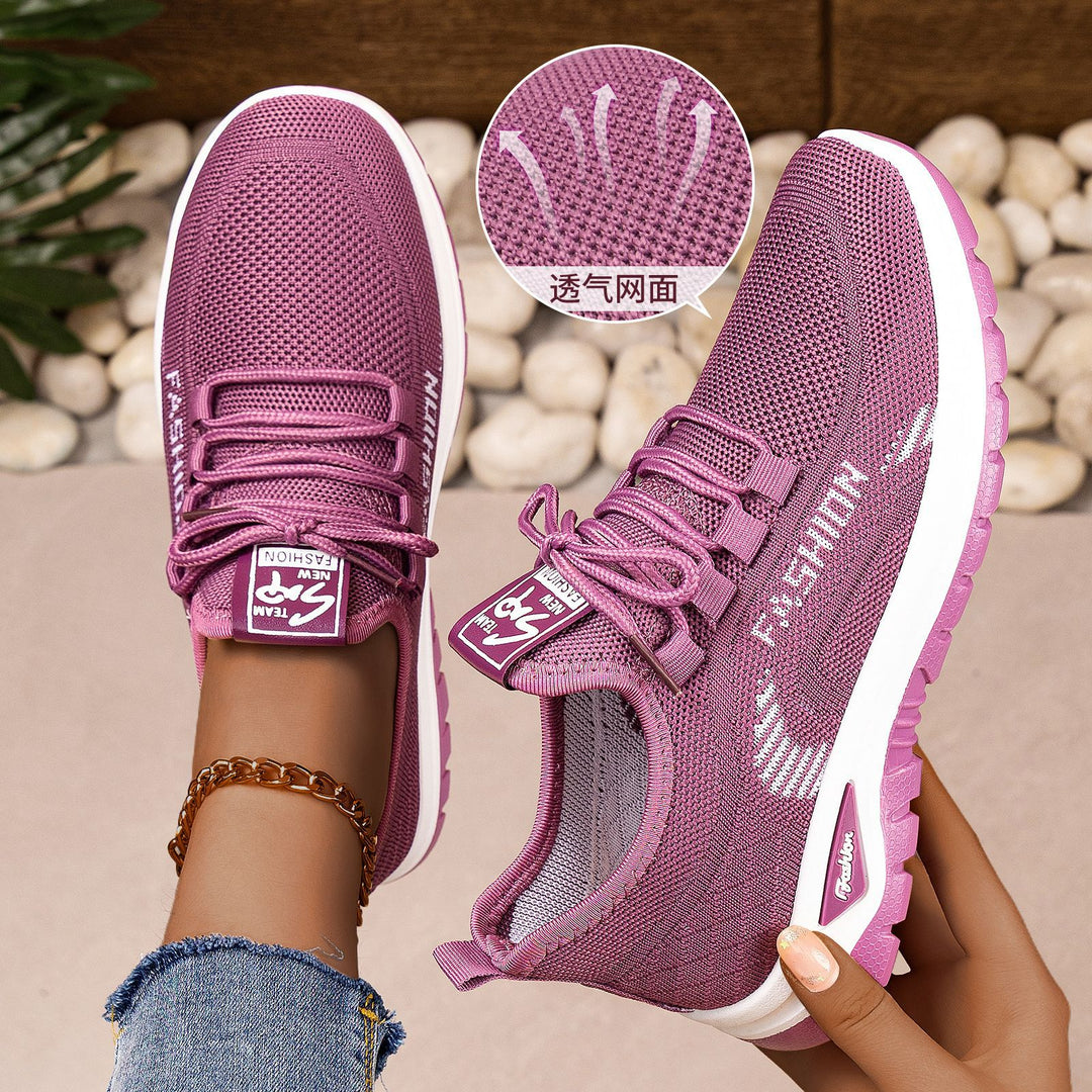 Damen Atmungsaktive und bequeme Sport-Sneaker EB