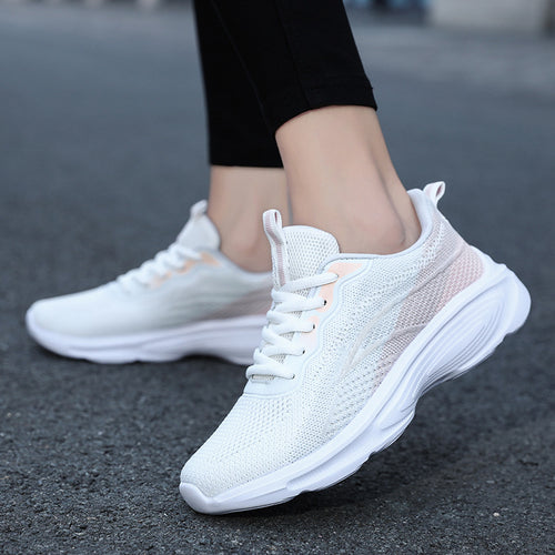 Damen Atmungsaktive Lauf-Sneaker mit Dämpfungstechnologie EB