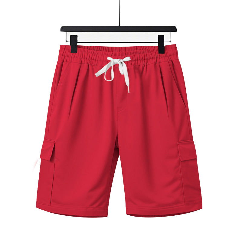 Herren Cargo-Shorts mit elastischem Bund und praktischen Seitentaschen EB