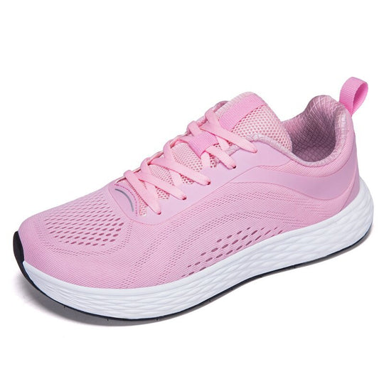 Damen sportliche Laufschuhe mit atmungsaktivem Obermaterial und dämpfender Sohle EB