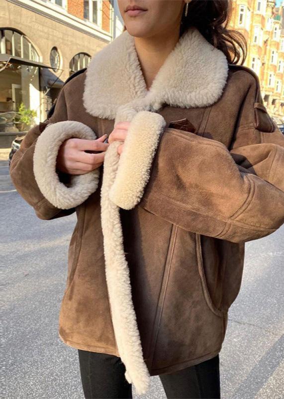 EB | Aviator-Lammfelljacke