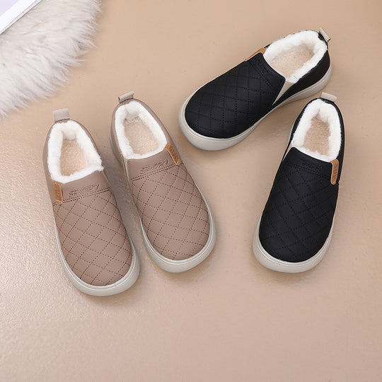 Damen Bequeme und warme Hausschuhe mit kuscheligem Innenfutter EB