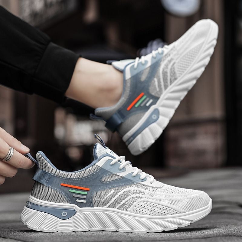 Damen Atmungsaktive Freizeitschuhe mit stoßdämpfender Sohle und flexiblem Obermaterial EB
