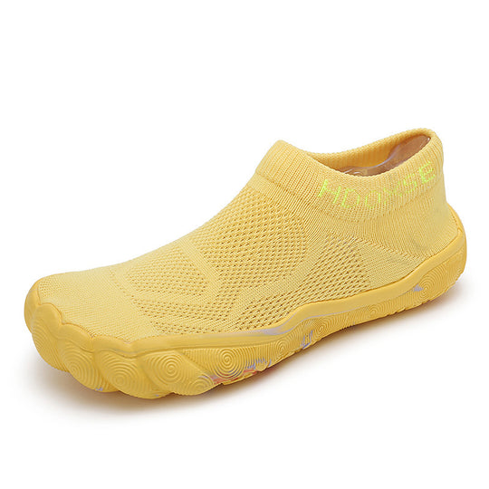 Damen Flexible Aquaschuhe mit elastischem Design und rutschfester Sohle EB