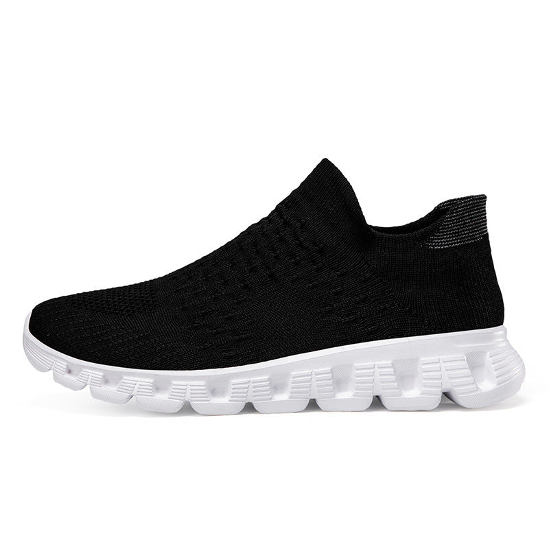 Damen Atmungsaktive Slip-On Sneakers mit dämpfender Sohle EB