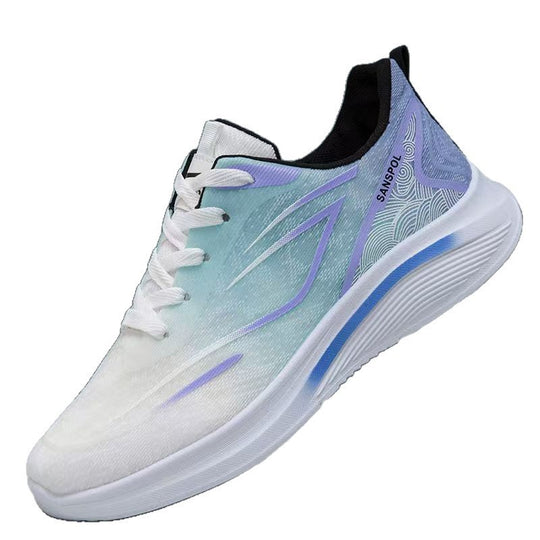 Damen Sportliche Laufschuhe mit atmungsaktiver Oberflächenstruktur und flexibler Sohle EB