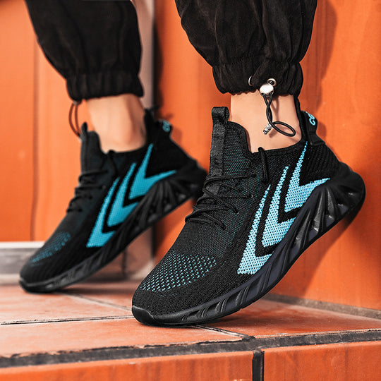 Damen Atmungsaktive und flexible Fitness-Sneaker mit rutschfester Sohle EB