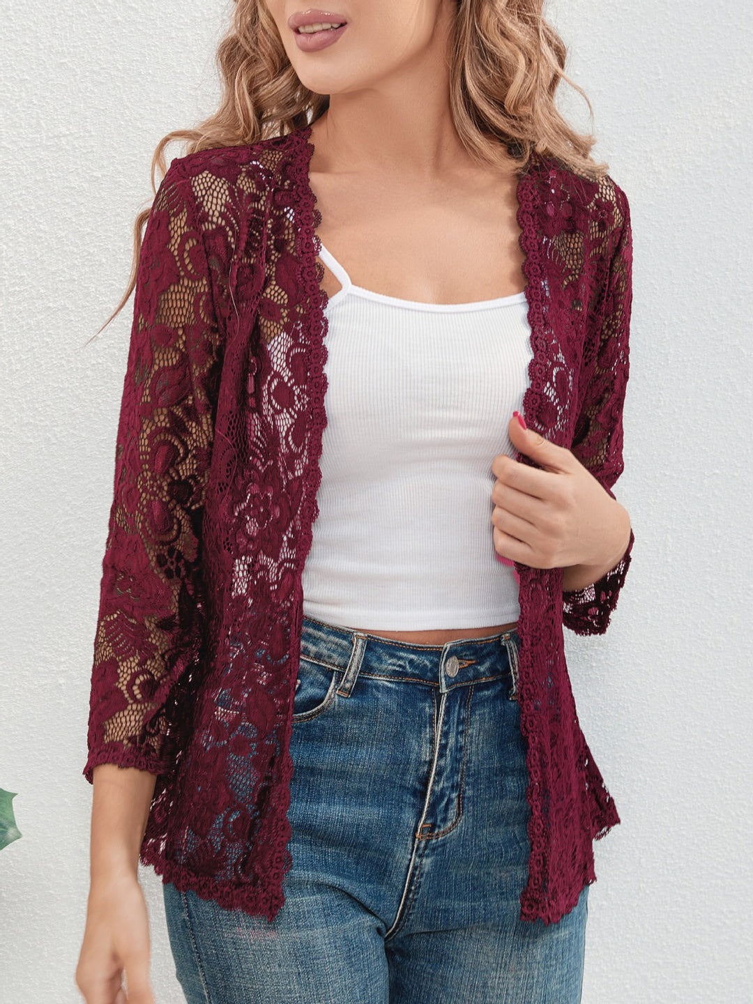 EB | Eleganter Blazer mit Spitze