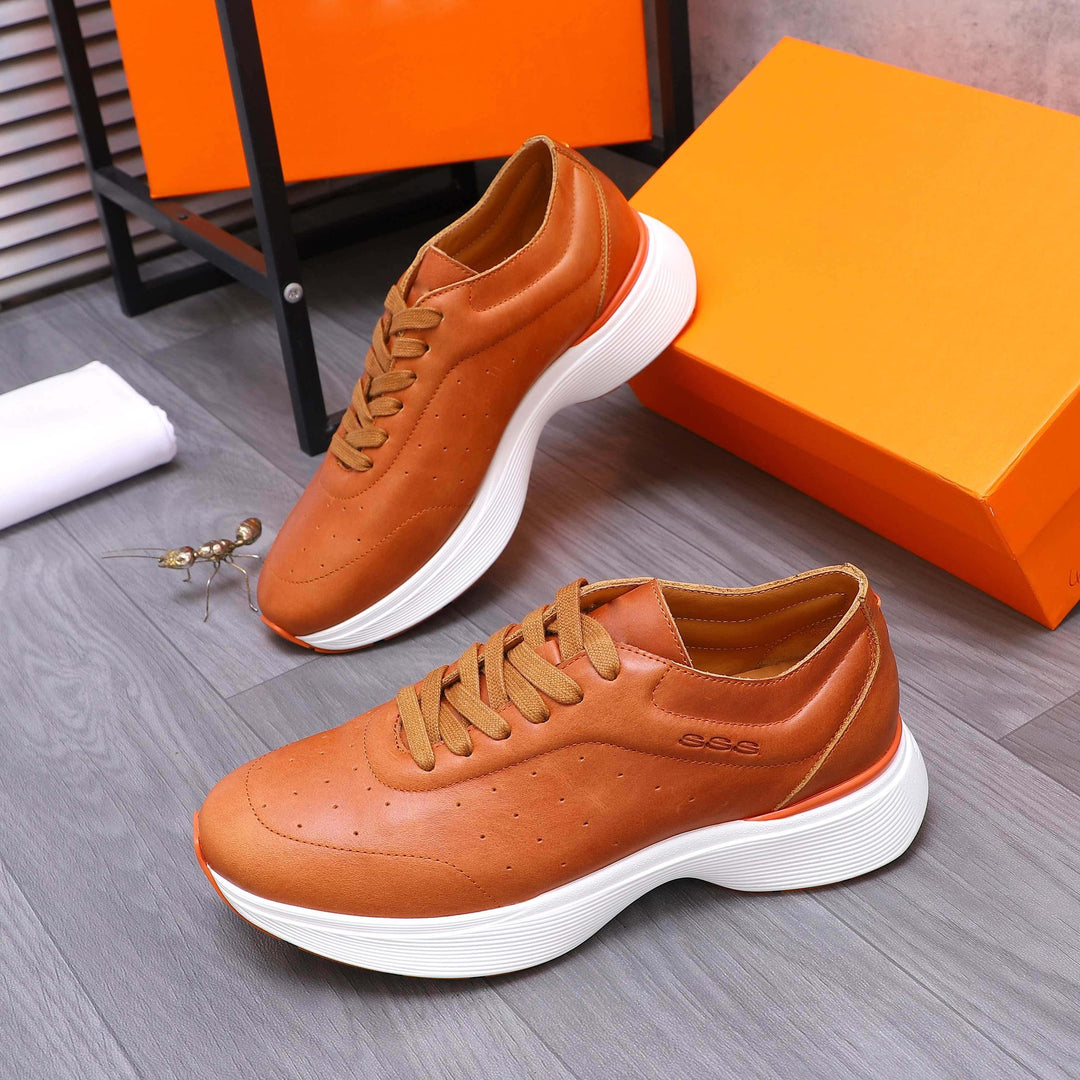 Damen Komfortable Sneakers mit atmungsaktiver Oberflächenstruktur und dämpfender Sohle EB
