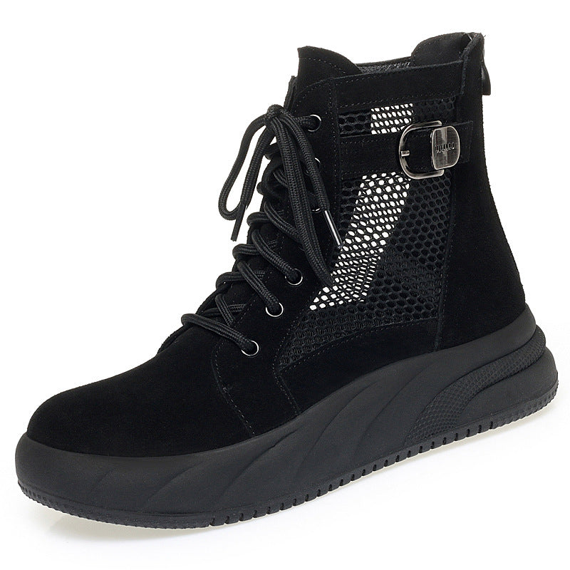 Damen Sportliche Sneakers mit atmungsaktiver Netzstruktur und flexibel dämpfendem Sohlenbereich EB