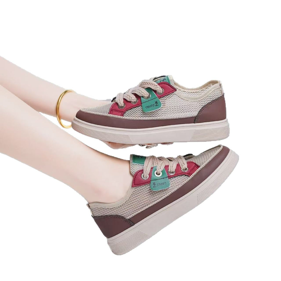 Damen Atmungsaktive Freizeit-Sneaker mit sportlichem Design EB