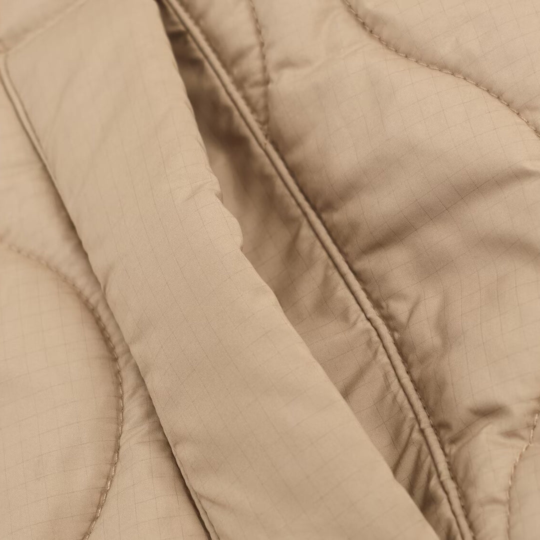 Damen gesteppte Kapuzenjacke EB