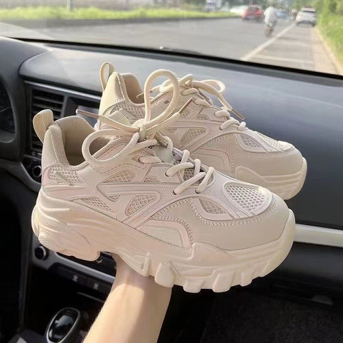 Damen Sportliche Outdoor-Sneaker mit rutschfester Sohle und atmungsaktivem Obermaterial EB