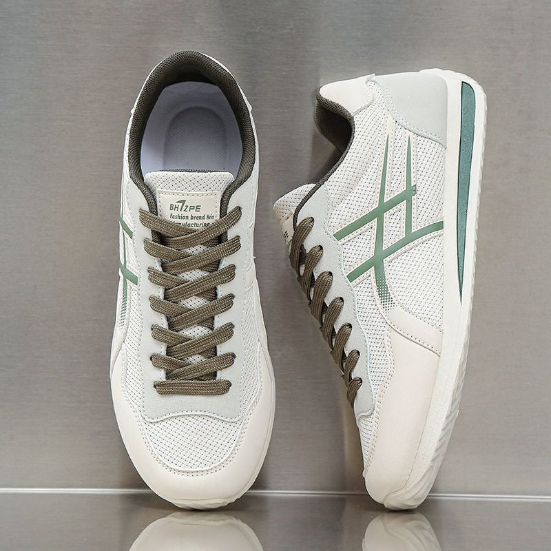 Damen Modische Sneakers mit atmungsaktiver Mesh-Oberfläche und federnder Sohle EB