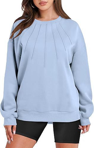 Damen Sweatshirt mit strukturiertem Design und weichem Innenfutter EB