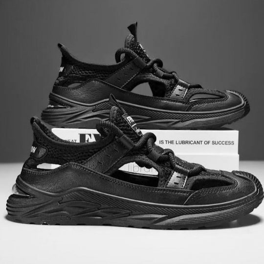 Damen Sportliche Sandalen mit atmungsaktivem Mesh-Innenfutter von EB