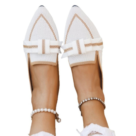 Damen Atmungsaktive und modische Slip-On Ballerinas EB