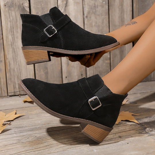 Damen Stilvolle Ankle Boots EB