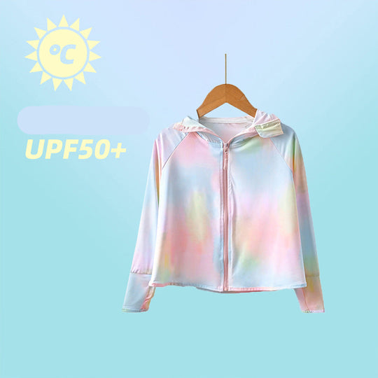 Damen performante UV-Schutzjacke mit Kapuze EB