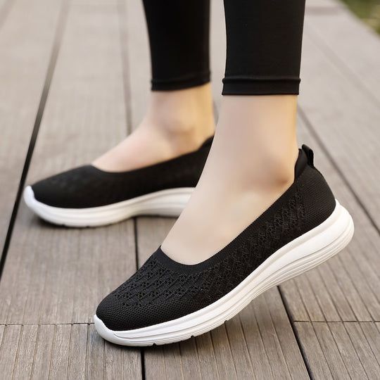 Damen Atmungsaktive Ballerinas mit flexibler Sohle EB