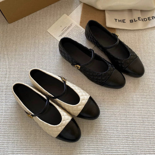 Damen Elegante Ballerinas mit dekorativen Riemchen und kunstvollem Obermaterial EB