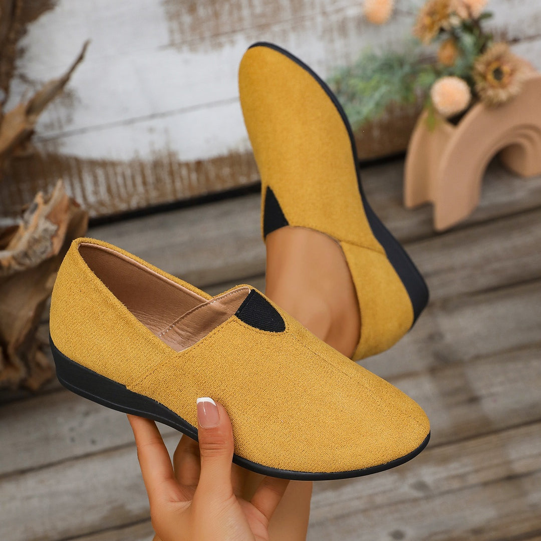 Damen Bequeme und elegante Slipper aus atmungsaktivem Material EB