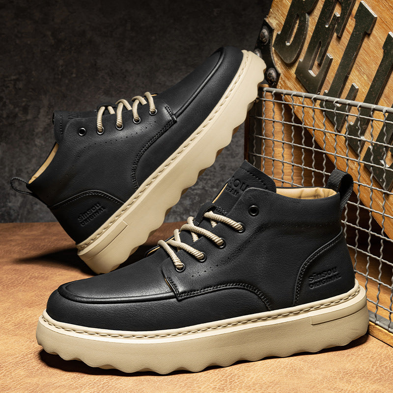 Damen Modische High-Top Sneakers mit ergonomischer Sohle und robustem Obermaterial EB