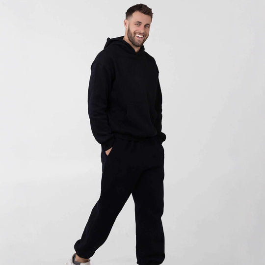 Damen nan lässige Sweatpants mit hohem Bund, seitlichen Eingrifftaschen und elastischen Bündchen EB