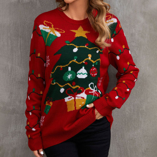 EB | Weihnachtlicher Strickpullover