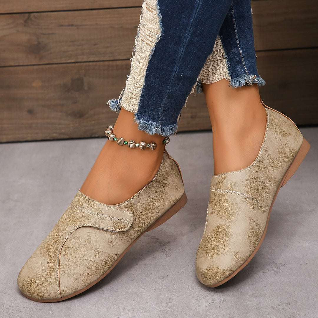 Damen nan casual Komfort-Slipper mit ergonomischer Polstersohle und weichem Microvelours-Obermaterial EB