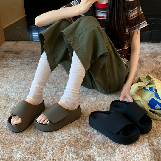 Damen Komfortable Clogs mit breitem Riemen und ergonomischem Fußbett EB