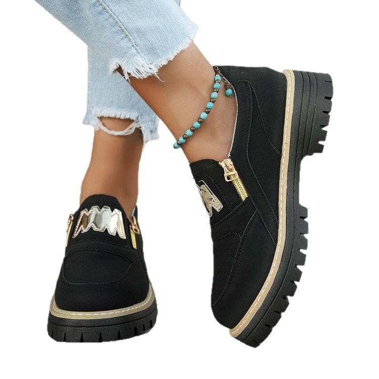 Damen Bequeme Slip-On Sneakers EB