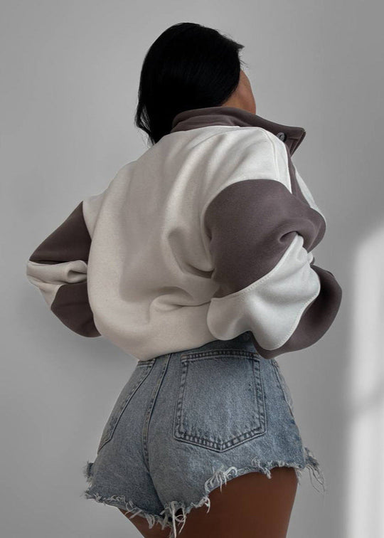EB | Panel-Zipper-Jacke