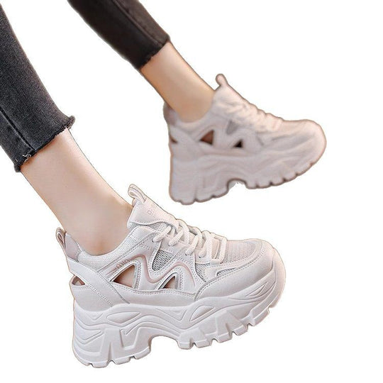 Damen Chunky Sneakers mit innovativer Dämpfung und trendigem Design EB