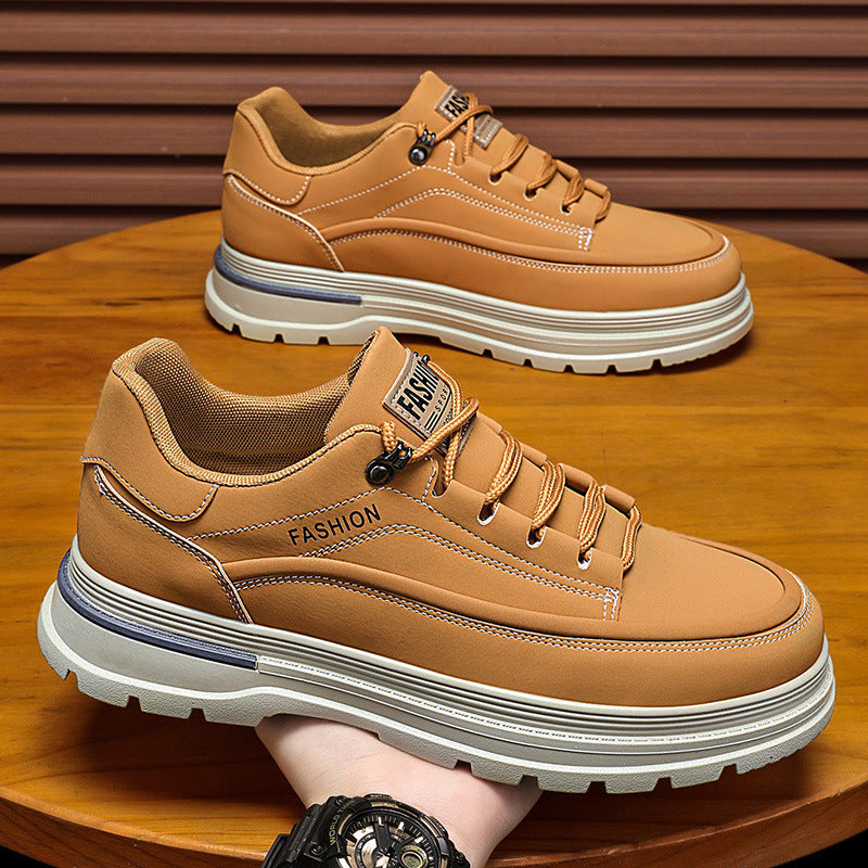 Damen trendige Sneakers mit robustem Obermaterial und einem modernen Look EB