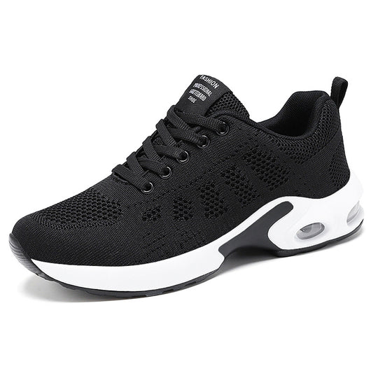 Damen Atmungsaktive Sportschuhe mit dämpfender Sohle und elastischem Obermaterial EB