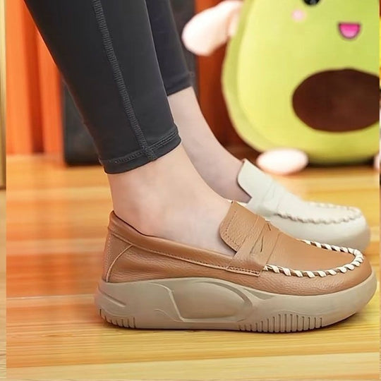 Damen Slip-On Sneakers im modernen Design mit atmungsaktiver Sohle EB